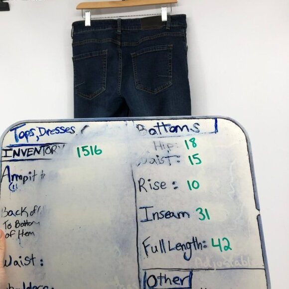 Tainted Denim blue skinny slim men’s jeans size 30 - Picture 14 of 16